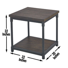 Load image into Gallery viewer, Prescott - End table - Brown