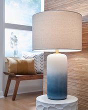 Load image into Gallery viewer, Lemrich - White - Ceramic Table Lamp