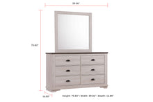 Load image into Gallery viewer, Coralee - Dresser, Mirror