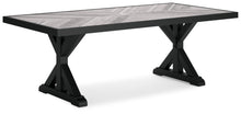 Load image into Gallery viewer, Beachcroft - Rect Dining Table W/Umb Opt