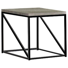 Load image into Gallery viewer, Birdie - Square Engineered Wood End Table - Sonoma Gray