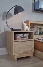 Load image into Gallery viewer, Oliah - Beige - One Drawer Night Stand - 20&#39;&#39; Width