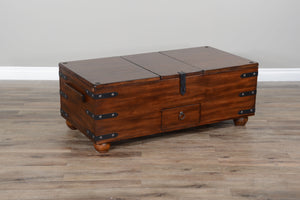 Santa Fe - Trunk Coffee Table - Dark Brown