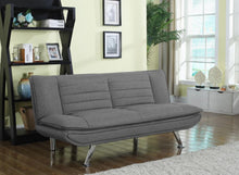 Load image into Gallery viewer, Julian - Upholstered Tufted Convertible Sofa Bed - Gray