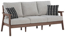 Load image into Gallery viewer, Emmeline - Brown / Beige - Sofa With Cushion