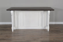 Load image into Gallery viewer, Carriage House - Kitchen Island - White / Dark Brown