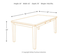 Load image into Gallery viewer, Ralene - Medium Brown - Rectangular Dining Room Butterfly Extension Table
