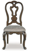 Load image into Gallery viewer, Maylee - Dark Brown - Dining Upholstered Side Chair (Set of 2)