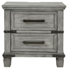 Load image into Gallery viewer, Russelyn - Gray - Two Drawer Night Stand