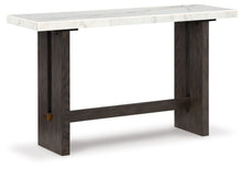 Load image into Gallery viewer, Burkhaus - White / Dark Brown - Sofa Table