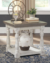 Load image into Gallery viewer, Havalance - Gray / White - Rectangular End Table