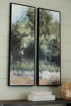 Load image into Gallery viewer, Dansot - Green / Brown - Wall Art Set (Set of 2)