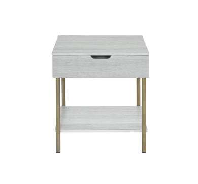 Whitman - Square End Table - White