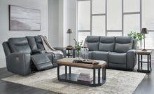 Load image into Gallery viewer, Mindanao - Steel - 2 Pc. - Power Reclining Sofa, Power Reclining Loveseat With Console