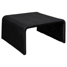 Load image into Gallery viewer, Cahya - Woven Rattan Square Coffee Table - Black