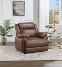 Load image into Gallery viewer, Ellington - Upholstered Padded Arm Accent Chair - Dark Brown