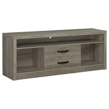 Load image into Gallery viewer, Burke - 2-Drawer Engineered Wood TV Stand - Gray Driftwood