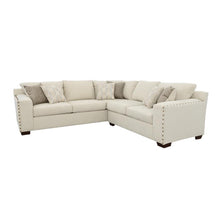 Load image into Gallery viewer, Aria - Upholstered Track Arm Sectional Sofa - Oatmeal