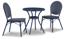 Load image into Gallery viewer, Odyssey Blue - Blue - Chairs W/Table Set (Set of 3)