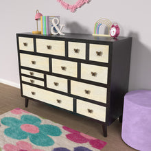 Load image into Gallery viewer, Papillon - 13 Drawers Sideboard - Black
