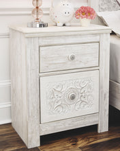 Load image into Gallery viewer, Paxberry - Whitewash - Two Drawer Night Stand