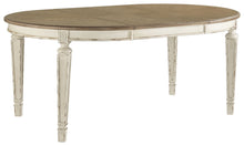 Load image into Gallery viewer, Realyn - Chipped White - Oval Dining Room Extension Table