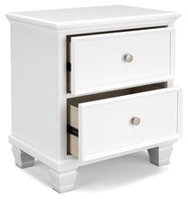 Load image into Gallery viewer, Fortman - White - Two Drawer Night Stand