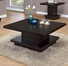 Load image into Gallery viewer, Reston - Square Engineered Wood Coffee Table - Cappuccino