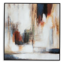 Load image into Gallery viewer, Pigeonford - White / Teal / Gold - Wall Art
