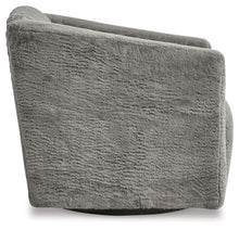 Load image into Gallery viewer, Bramner - Charcoal - Swivel Accent Chair