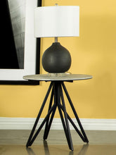 Load image into Gallery viewer, Hadi - Round Smart Top Side End Table - Cement