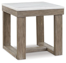 Load image into Gallery viewer, Loyaska - Brown/ivory - Square End Table