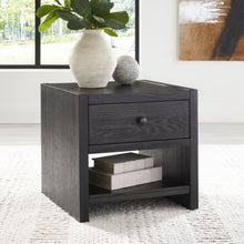 Load image into Gallery viewer, Foyland - Black - Square End Table