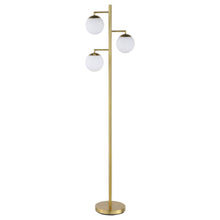 Load image into Gallery viewer, Sena - Spherical Bulb Tree Metal Floor Lamp - Gold