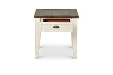 Load image into Gallery viewer, Cayla - End Table - Dark Oak / White