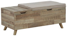 Load image into Gallery viewer, Gerdanet - Beige - Storage Bench