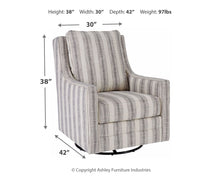 Load image into Gallery viewer, Kambria - Swivel Glider Accent Chair