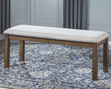 Load image into Gallery viewer, Moriville - Beige - Upholstered Bench