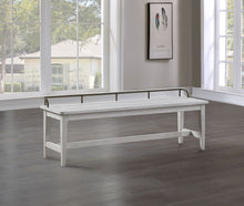 Load image into Gallery viewer, Pendleton - Dining Bench - White