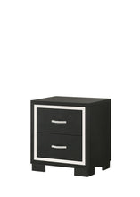 Load image into Gallery viewer, Gennro - Nightstand - Black