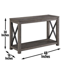 Load image into Gallery viewer, Dexter - Sofa Table - Brown