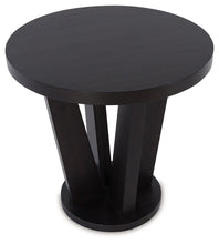 Load image into Gallery viewer, Chasinfield - Dark Brown - Round End Table