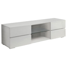 Load image into Gallery viewer, Galvin - 4-Drawer Wood TV Stand - White High Gloss