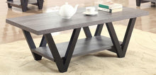 Load image into Gallery viewer, Stevens - Engineered Wood Coffee Table Antique - Gray And Black