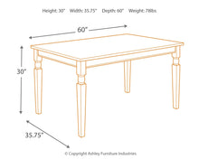 Load image into Gallery viewer, Whitesburg - Brown / Cottage White - Rectangular Dining Room Table