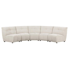 Load image into Gallery viewer, Charlotte - Upholstered Curved Modular Sectional Sofa