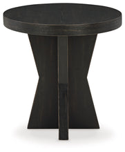 Load image into Gallery viewer, Galliden - Black - Round End Table