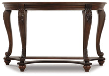 Load image into Gallery viewer, Norcastle - Dark Brown - Sofa Table