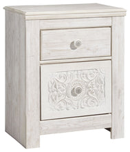 Load image into Gallery viewer, Paxberry - Whitewash - Two Drawer Night Stand