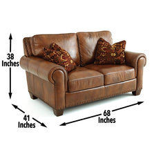 Load image into Gallery viewer, Silverado - Loveseat - Dark Brown